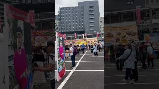 タイフェス 大阪 2023、初日11時過ぎ。そろそろお昼ご飯を買い求める列ができ始めました。人気店(美味しい処)は、皆さん、よくご存知ですね。