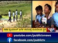 students walk 2 kilometers for midday meals in chittapur taluk public tv