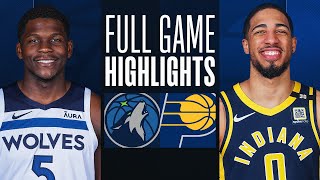 TIMBERWOLVES at PACERS | FULL GAME HIGHLIGHTS | March 7, 2024
