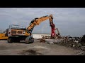 liebherr r974c demolition excavator with labounty msd 7500r scrap shear aertssen group