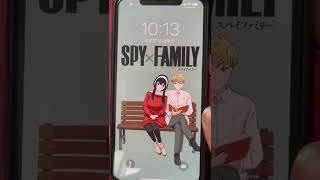 #Shorts スマホを傾けると開くホーム画面 #spyxfamily