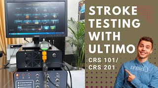 Stroke testing with Ultimo (Crs101/Crs201) #simulator #crs #crdi #ultimo #crs101 #crs201 #simulator