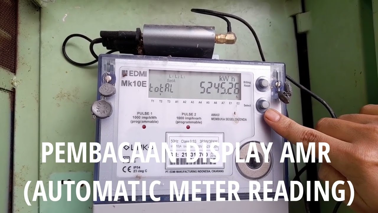 PEMBACAAN AMR TM (AUTOMATIC METER READING) - YouTube