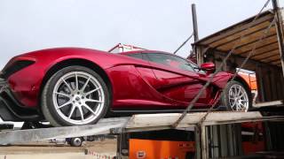 Loading up a STUNNING Volcano Red McLaren P1! (HD)