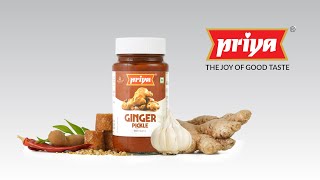 Savor the Exquisite Fiery Tang of Priya Foods' Ginger Pickle: A Flavorful Delight!