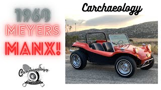 Carchaeology: Original Survivor Tangerine Red 1968 Meyers Manx Dune Buggy