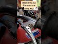 Mechanic hack bar diameter