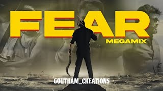 FEAR - MEGAMIX | CipherX Music | Devara | LEO | Jailer | GHOST | Anirudh | Goutham_creations