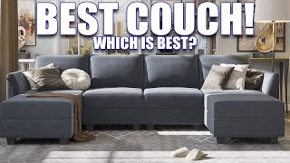 LINSY HOME Modular Sectional Couch vs. Honbay Couch