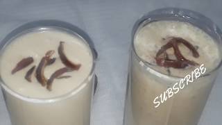 স্বাস্থ্যকর খেজুরের মিল্কশেক || Dates milkshake || Healthy Drinks