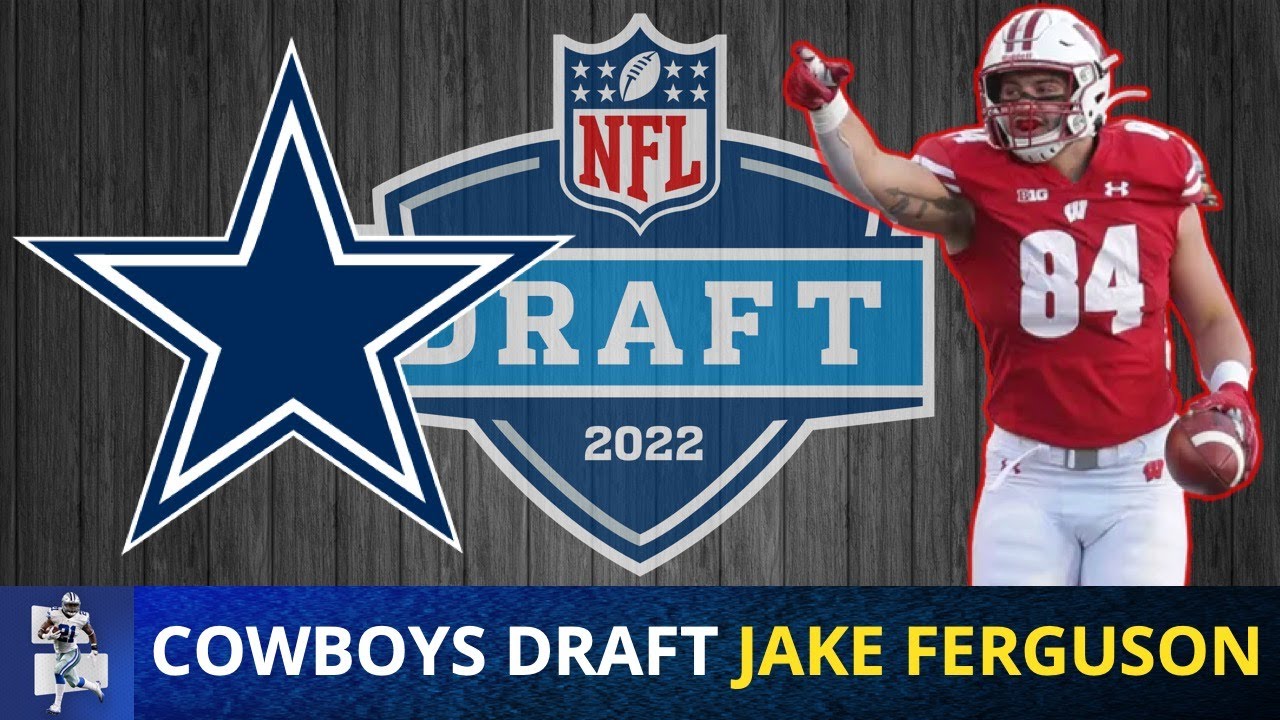 Dallas Cowboys Select TE Jake Ferguson From Wisconsin With 4th Round ...