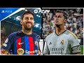 FC 24 - Barcelona vs Real Madrid ft. Messi, Ronaldo | UCL Final Match |PS4 Slim [1080P 60fps ]