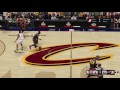 J.R. Smith dunk on NBA 2K16 PS4