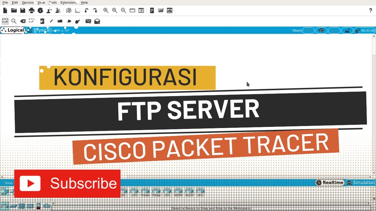 Konfigurasi FTP Server Di Cisco Packet Tracer | ASJ TKJ - YouTube