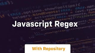 Javascript regex