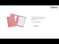 Guildhall Transfer Spring Pocket File Pink 420g 211 pack of 25 NFF7104