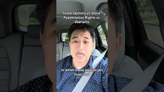 Friday Q\u0026A: Stock Options vs Stock Appreciation Rights vs Warrants