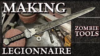 Making the Zombie Tools Legionnaire - A Roman Gladius - Spanish Celt Inspired Design - Short Sword