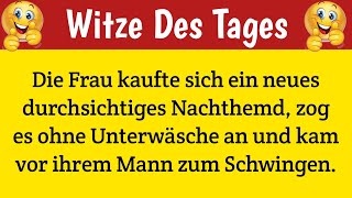 Lustiger Witz 😂 – Die Frau hat ein neues Nachthemd gekauft | Täglich Witzige Videos!