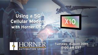 Using a 5G Cellular Modem with Horner OCS