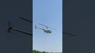 ヘリコプター　離陸　雄飛航空　JA33VR Helicopter Takeoff Air Yuhi