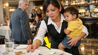 Tỷ Phú Không Boa Một Xu Nào — Nhưng Để Lại Mẩu Giấy Dưới Đĩa Đã Thay Đổi Cả Cuộc Đời Cô Phục Vụ Việt