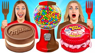 Bubble Gum vs Chocolate Food Challenge #2 by Multi DO Challenge