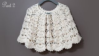 #65 Crochet collar - Part 2(아이 케이프)