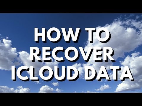 How to Recover iCloud Data How to Recover iCloud Data