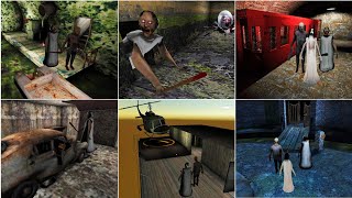 Granny 1 2 3 Escape Endings In 3rd Person View