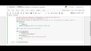 Simplifying a fraction on Python #PythonXone