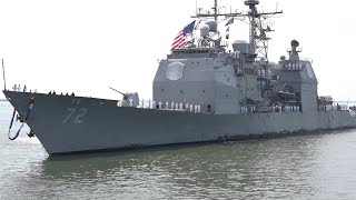 USS Vella Gulf Returns Home