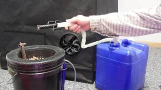 Easiest Water Cleaning Hydroponic DWC Systems: Cheap Transfer Pump