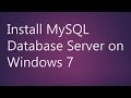 Learn How to Install MySQL Database Server on Windows Operating System