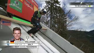 Andreas Wellinger 240,5m Planica 2023
