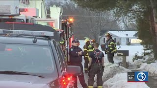 VIDEO: Firefighters called electrical fire at Southington home