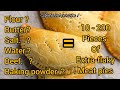 Meat pie dough ingredients that make up to 200 pieces of Nigerian meat pie recipe