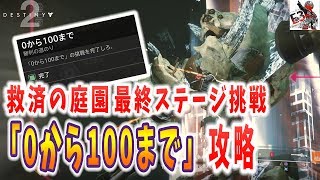 Destiny 2 - レイド「救済の庭園」ラスボス挑戦「0から100まで」攻略ガイド