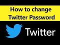 How to change Twitter Password on Laptop, Desktp or PC? // Smart Enough