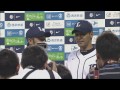 3安打の浅村＆勝利呼び込む送りバントの鬼崎がヒーロー 2012.09.22 l f