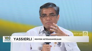 Didepan 100 Ekonom, Menaker Bahas Soal Upah Hingga PHK & Pengangguran