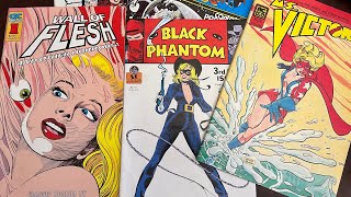 AC comics: Ms Victory, Black Phantom and the Walls of Flesh