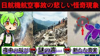 日本航空123便の墜落現場となった御巣鷹山で実際に起きた心霊現象とは…【ずんだもん】