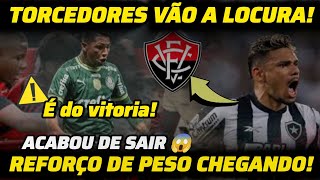 🚨💣 DOMINGO AGITADO! REFORÇO DE PESO_ VITORIA NEGOCIA_ A CONTRATAÇÃO DE RONY E TIQUINHO SOARES!