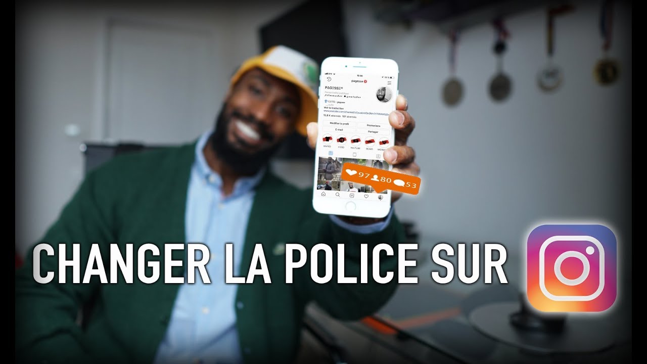 COMMENT CHANGER LA POLICE SUR INSTAGRAM - YouTube