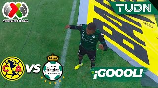¡Silencia al Azteca! Preciado marca | América 1-3 Santos | Liga Mx Apertura 22 -J5 | TUDN