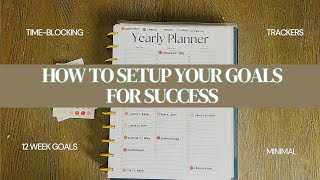 How To Set Up Your Goals For Success #vlogmas2025