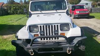 Jeep Wrangler YJ Daytime Footage