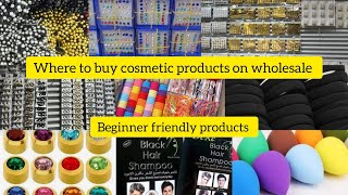 COSMETIC PRODUCTS THAT SELL FASTER /Where to buy cosmetic products on wholesale #katevlogs95