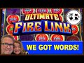 ULTIMATE FIRELINK FRIDAY! WE GOT WORDS! BIG WINS AT RESORTS WORLD IN LAS VEGAS! #slots #howtowin